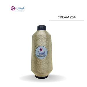 Fil à broder 180D Neem Jari Metallic Flora Jari Polyester Lurex haute ténacité pour tricotage à la main - Product Image 1