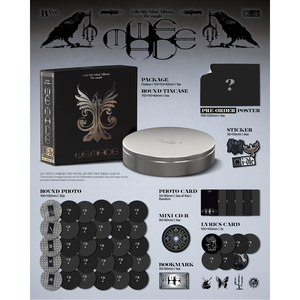 I-dle 9º Mini Álbum We Made B Ver. Caja Negra con Carcasa Metálica, Música Pop, Edición para Adultos en Coreano - Product Image 2