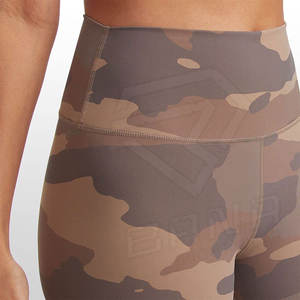 Nuevo estilo transpirable antibacteriano estirable Fitness Wear mujeres Leggings para gimnasio deporte correr Yoga cintura alta - Product Image 4