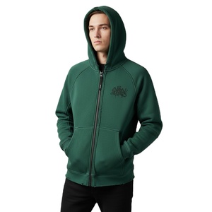 เสื้อมีฮู้ดปักลายแบบหนักมีฮู้ดโอเวอร์ไซส์ผลิตตามสั่ง - Product Image 1