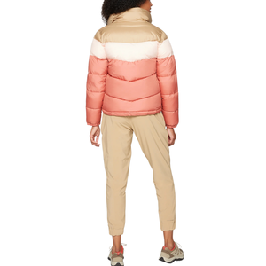 Chaqueta Acolchada Y2K de Talla Grande para Mujer, Chaqueta de Invierno con Bloques de Color, Abrigo Acolchado Cálido y Aislado, Estilo Retro Moderno, Prenda Exterior con Cremallera de Secado Rápido - Product Image 5