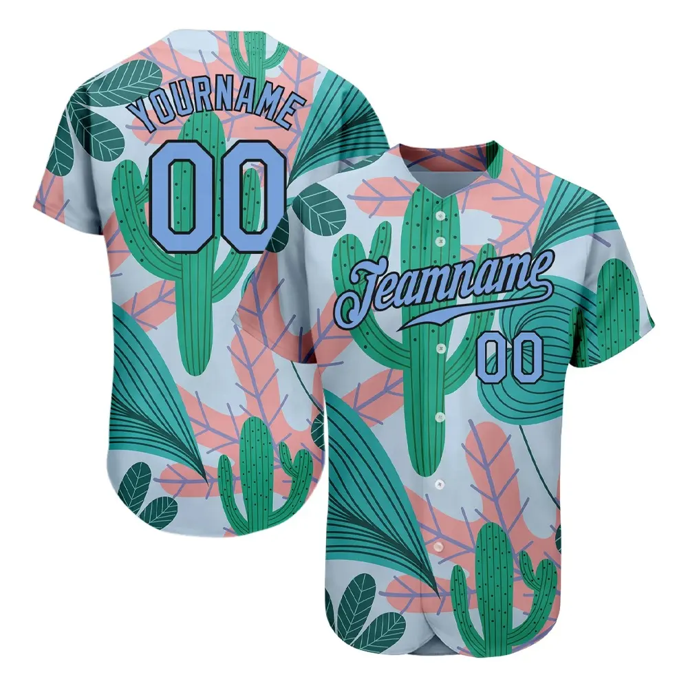 Custom Sublimated alta qualidade uniforme Baseball Softball uniforme Full Button Baseball Sublimated Jerseys Calças Uniformes