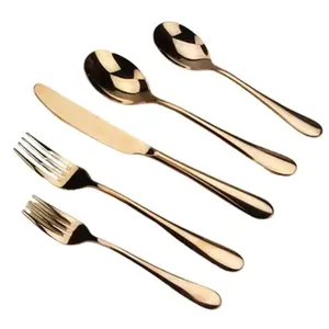 Ensemble de couverts de qualité supérieure au design moderne Idéal pour un usage quotidien Événements spéciaux Cadeaux et décoration de table élégante - Product Image 5