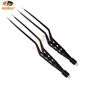 Pinces laparoscopiques incurvées de qualité supérieure à faible quantité minimale de commande de marque privée pour la chirurgie de la coagulation bipolaire - Product Image 2