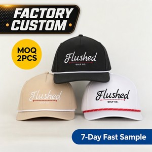 Gorra <span class=keywords><strong>de</strong></span> Béisbol Personalizada <span class=keywords><strong>de</strong></span> 5 Paneles |   Sombrero <span class=keywords><strong>de</strong></span> Cuerda Vintage con Logotipo Bordado |   Gorras Deportivas <span class=keywords><strong>de</strong></span> Algodón para Hombre y Mujer, MOQ Bajo <span class=keywords><strong>de</strong></span> 2 Piezas, OEM - Product Image 1