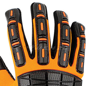 Faible MOQ, concevez vos propres gants d'impact en cuir avec bracelet réglable, respirants et durables, taille et design personnalisés pour la lutte - Product Image 4