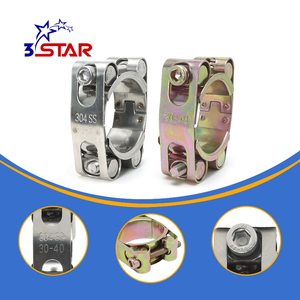 Phong cách Châu Âu <span class=keywords><strong>GBS</strong></span> điện HF t-bolt Ống kẹp Heavy Duty mạnh mẽ đôi Bolt ống Ống kẹp - Product Image 2