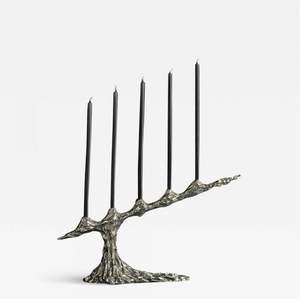 Top Selling Metal Decorative Red <b>Candle</b> Holder Tie Design <b>Dinner</b> Table Decoration High Quality - Product Image 5