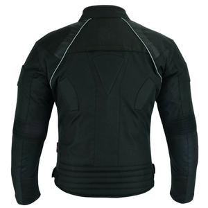 Chaqueta de moto Cardura de invierno para hombre, diseño protector de malla de poliéster/nailon transpirable, tamaño personalizable y logotipo - Product Image 5