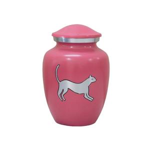 High Quality Aluminium Cremation Pet <b>Urns</b> With <b>Dog</b> Design And Blue Color Finished Metal Funeral <b>Urns</b> For Human Ashes - Product Image 5