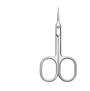 Tijeras rusas para cutículas de uñas de piel muerta de alta calidad, hoja curva de acero inoxidable, mango de cerámica, herramienta de belleza, punta afilada segura - Product Image 1