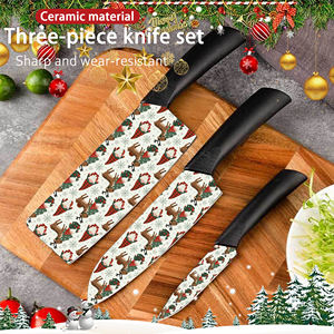 Juego de Cuchillos de Chef con Hoja de Cerámica de Alta Calidad y Mango de Plástico para Restaurantes de Alta Cocina, Duradero y Apto para Lavavajillas - Product Image 6