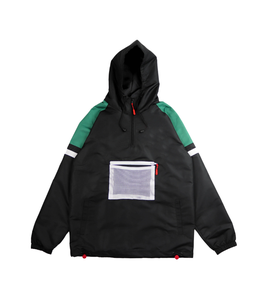 แจ็คเก็ตกันลมกันน้ำและระบายอากาศของผู้ชายสำหรับฝึกซ้อมอุปกรณ์กลางแจ้งสไตล์แฟชั่นพร้อมการตกแต่งปัก - Product Image 2