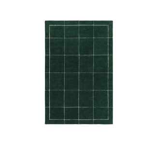 Tapis en laine fait main moderne de haute qualité personnalisé OEM, motif floral, forme rectangulaire, tapis de sol lavable, antidérapant, poils moyens - Product Image 1