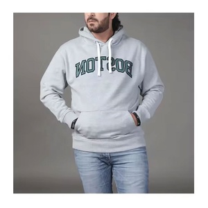 Sweat à capuche zippé personnalisé de haute qualité Double couche épaule tombante poids lourd surdimensionné sweats à capuche zippés coton polaire à capuche - Product Image 1