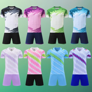 Top Selling Soccer Uniform Custom Logo Design Short Breathable Factory Sale <b>Cheap</b> Price Wholesale Option Unisex Adult Football - Product Image 1