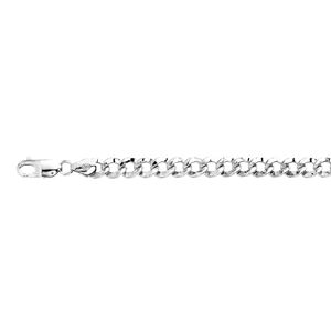 Collier chaîne gourmette en argent sterling 925 martelé ultra plat haute qualité 150 longueurs différentes bijoux de mariage galvaniques cadeau - Product Image 1