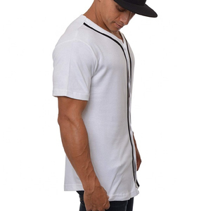 เสื้อเบสบอลผ้าโพลีเอสเตอร์คุณภาพสูงเสื้อเจอร์ซีย์100% แขนสั้นลายทางเสื้อเบสบอลและซอฟต์บอลเสื้อ2025 - Product Image 3