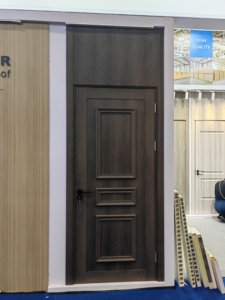 Porte Intérieure Moderne Grande Taille en WPC à Assemblage Personnalisé, Couleur au Choix, Finition Polymère Étanche, Anti-Termites, Sans Formaldéhyde, Garantie 5 Ans - Product Image 1