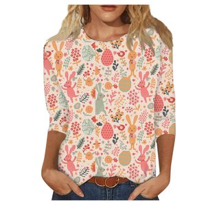 Camisetas de Algodón de Pana para Mujer de Alta Calidad, Ecológicas, Ajustadas, Transpirables, Diseño Personalizado, Patrón 3D, Moda en Venta - Product Image 4