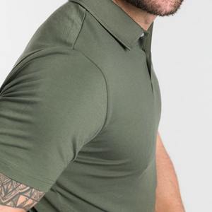 Camiseta Polo de algodón de alta calidad para hombre, camiseta Polo de Golf de punto de poliéster con logotipo bordado, polos personalizados que absorben la humedad - Product Image 4