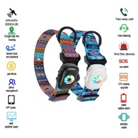 Nueva llegada 4G Pet Tracker Mini tarjeta Sim Compatible con GPS de seguimiento en tiempo real con Collar para mascotas
