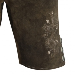 Pantalones Cortos Bávaros Nuevos 2026, Pantalones Cortos de Cuero de Alta Calidad, Lederhosen para Oktoberfest, Pantalones Cortos de Cuero Resistentes y Personalizados - Product Image 5