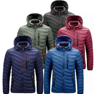 แจ็กเก็ตปลาปักเป้าน้ำหนักเบาสำหรับผู้ชายผ้ามีฮู้ดสำหรับฤดูหนาวพิมพ์โลโก้ได้ตามต้องการ - Product Image 5