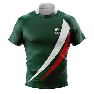 Camiseta de Rugby para Hombre, Ligera, Transpirable, Ajuste Cómodo, Costuras Resistentes, Ideal para Entrenamiento y Partidos - Product Image 1