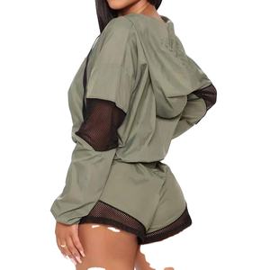 Conjunto Deportivo de 2 Piezas para Mujer, Estilo Casual, Retro Vintage, Traje Cortavientos para Mujer 2026 - Product Image 5