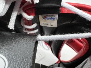 Precio de fábrica, venta al por mayor, protector de cabeza de boxeo ganador rojo, media cara, personalizado, cuero de vaca Real, de cara completa Protector, tocados de boxeo - Product Image 6