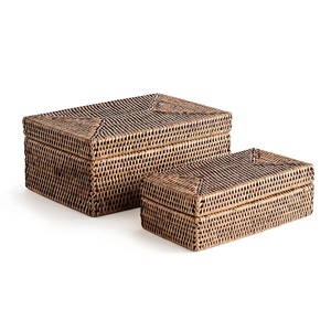 Rattan candy donuts <b>box</b> cheapest price natural hand woven wicker candy <b>cake</b> boxes best selling - Product Image 1