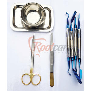 Boîte PRF dentaire de qualité supérieure avec plateau et bol Kit de chirurgie d'implant de finition mate Instruments PRF endodontiques en acier inoxydable - Product Image 5