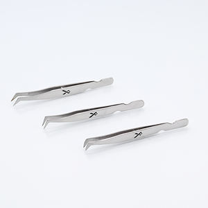 Pince à épiler d'extension de cils à pointe en fibre de fabrication professionnelle - Product Image 6