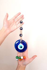 ที่แขวนติดผนังงานทำด้วยมือมรดกทางวัฒนธรรมปักด้วยมือด้วยลวดลายอินเดียแผงไม้ชิ้นงานตกแต่งที่สมบูรณ์แบบ - Product Image 2