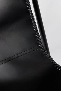 Silla de mariposa de cuero moderna rústica antigua, hecha a mano, plegable, de lujo, para ocio, para interiores, exteriores, sala de estar, dormitorio, sala de estar - Product Image 2