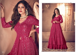Vêtements de mariage et de fête pour femmes, Georgette de qualité à l'exportation indienne Salwar Kameez du fournisseur et de l'exportation indiens - Product Image 3