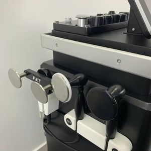 Mesin penghilang nyeri 3 in 1 448KHz, mesin vertikal CET RET Tecar gelombang kejut mesin terapi ED perangkat Ultrasound perawatan - Product Image 5