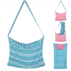 Juegos de toallas de baño de algodón de lujo con transformador básico, bolsa de playa personalizada al por mayor, toalla para mujeres y hombres, Pestemal turco de alta calidad - Product Image 1