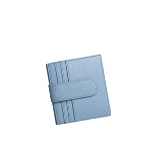 Premium Dark Brown Bi Fold Leather Wallet With <b>Tag</b> Window Wholesale - Product Image 6