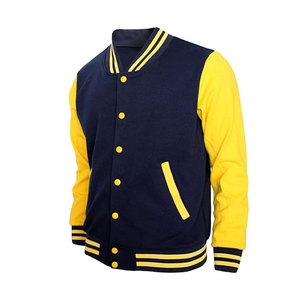 Custom Design <b>Letterman</b> <b>Jacket</b> Stand Front Breathable Eco-Friendly Cotton/Polyester Fabric Soft Comfortable Men's Winter <b>Jacket</b> - Product Image 1