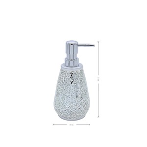 Premium Crushed Crystal Work Bathroom Set Sleek Stylish Storage Ideal For Home Hotel <b>Vanity</b> And Gifting Purpose From India - Product Image 2