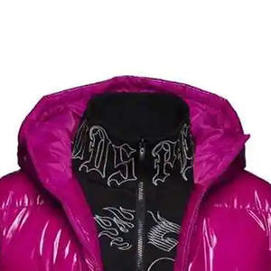 Chaqueta de Invierno Acolchada para Hombre con Cierre de Cremallera y Logotipo Personalizado en la Parte Delantera, Calidad Premium, Venta al Por Mayor 2022 - Product Image 3