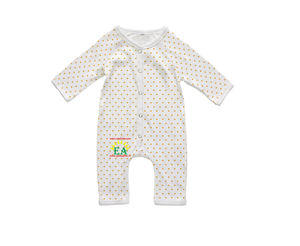 Vêtements pour bébés en gros, coton biologique, Oeko-Tex, barboteuse, qualité européenne, design à boutons-pression, teinture naturelle, écologique, respirant - Product Image 1