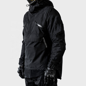 Sweat à capuche de moto pour homme, respirant, imprimé, tissu résistant à l'abrasion, doublure chaude, coutures solides, confortable, pour la rue - Product Image 4