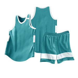 Maillot et short d'uniforme de basket-ball pour jeunes ensemble personnalisé pour l'équipe scolaire tissu respirant à séchage rapide parfait pour les tournois - Product Image 5