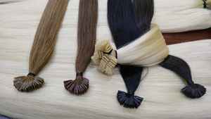 Extensions de cheveux vierges indiennes Remy non traitées, sans nœuds, double trame, naturelles, noires, douces, directes, 100% - Product Image 2