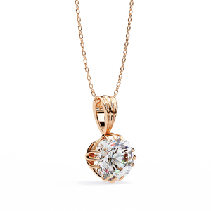 Pendentif en or 18 carats avec un magnifique diamant cultivé en laboratoire pour femmes - Product Image 5