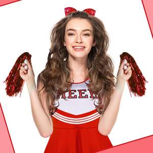 Uniformes de pom-pom girl pour adultes personnalisés en gros Nouveau design Spandex Sets Technique d'impression par sublimation - Product Image 4