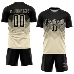 Kits de camisetas de fútbol por sublimación de poliéster 100% al por mayor uniformes de fútbol transpirables personalizados para hombre con logotipo - Product Image 1